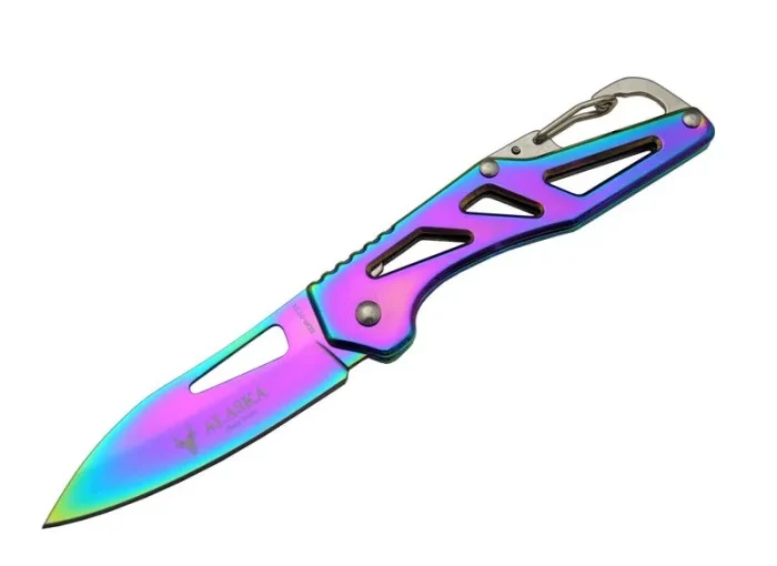 Açık Hava Hazırlığı için Renkli Çözüm: Alaska Rainbow Çakı – Ergonomik ve Performanslı